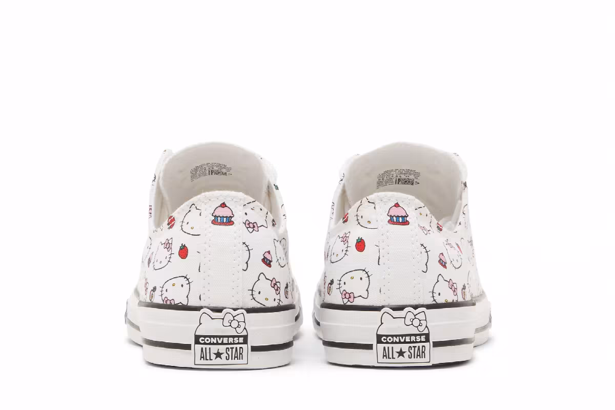 Hello Kitty x Converse Chuck Taylor All Star Low White, view 7