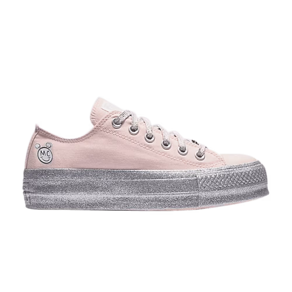 Miley Cyrus x Converse Women's Chuck Taylor All Star Lift Ox Pink