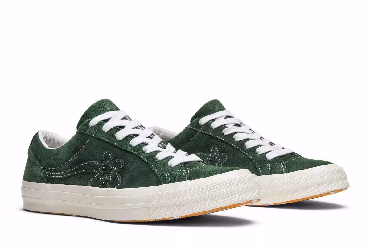 Golf Le Fleur x Converse One Star Ox Greener Pastures, view 9