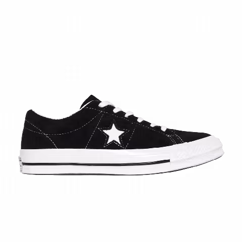 Converse One Star Low 'Black Suede'