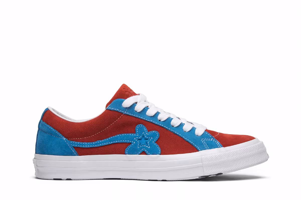 Golf Le Fleur x Converse One Star Ox Molten Lava, view 2