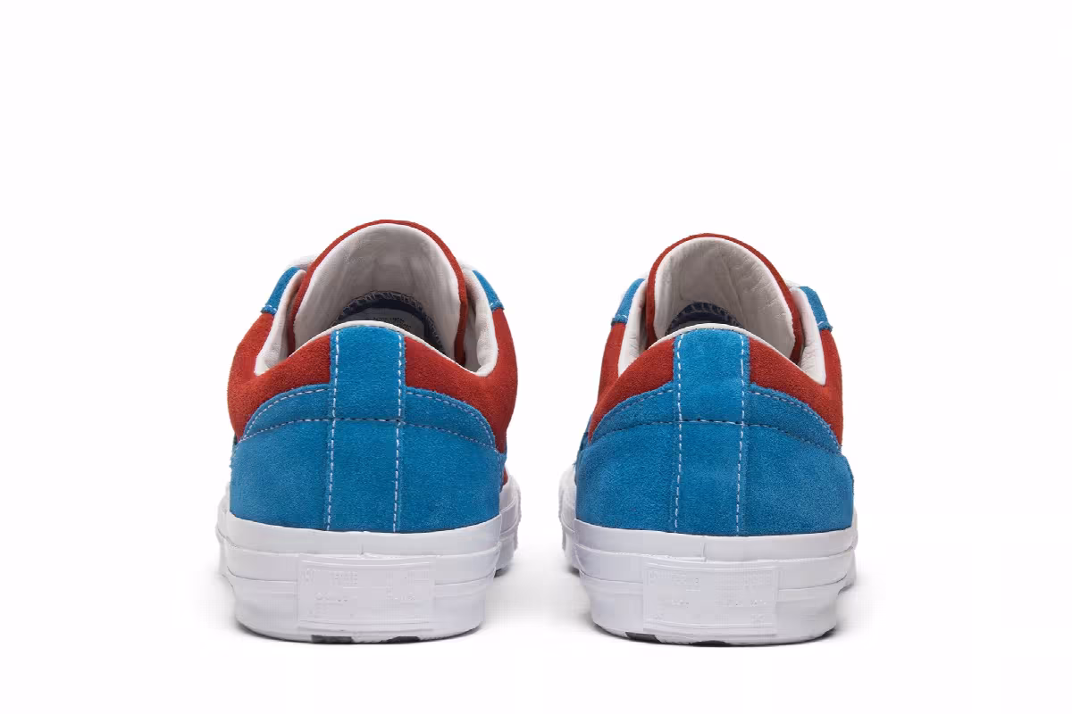 Golf Le Fleur x Converse One Star Ox Molten Lava, view 7