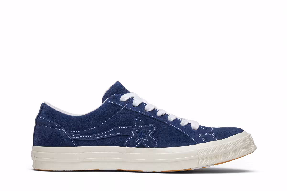 Golf Le Fleur x Converse One Star Ox Mono Blue, view 2