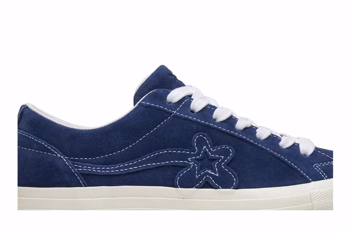 Golf Le Fleur x Converse One Star Ox Mono Blue, view 3