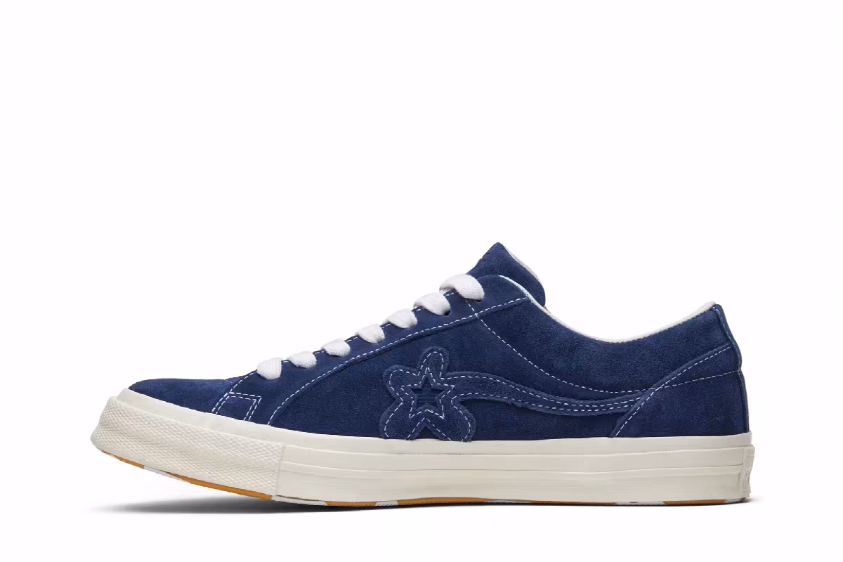 Golf Le Fleur x Converse One Star Ox Mono Blue, view 4