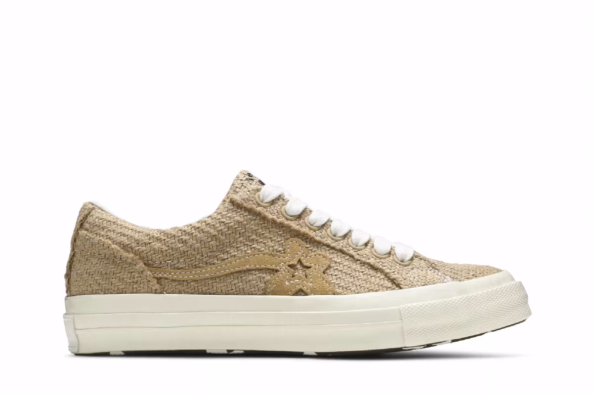 Golf Le Fleur x Converse One Star Ox Burlap, view 2