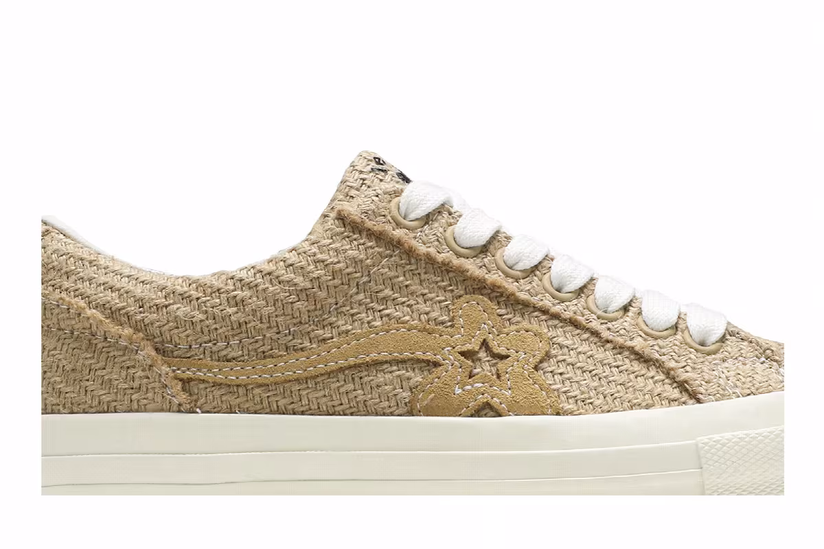 Golf Le Fleur x Converse One Star Ox Burlap, view 3