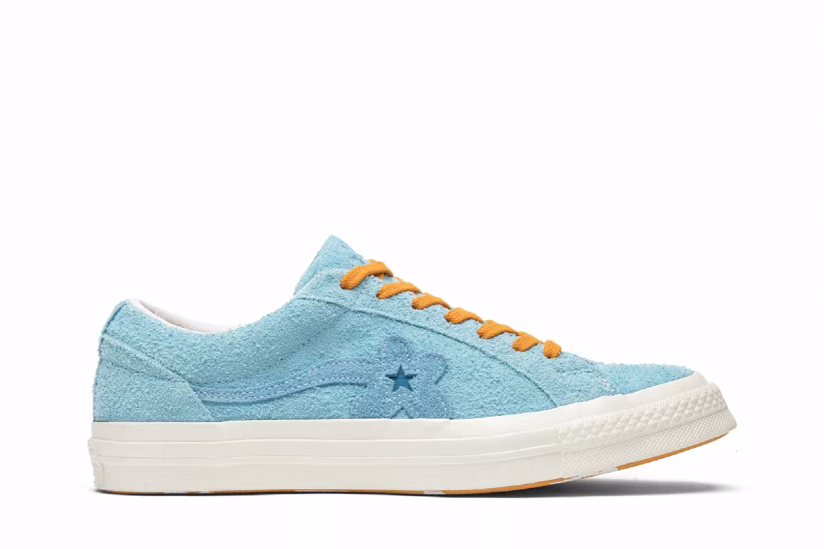 Golf Le Fleur x Converse One Star Ox Bachelor Blue, view 2
