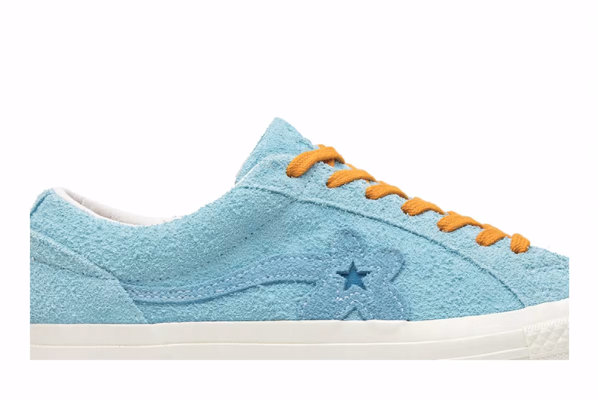 Golf Le Fleur x Converse One Star Ox Bachelor Blue, view 3