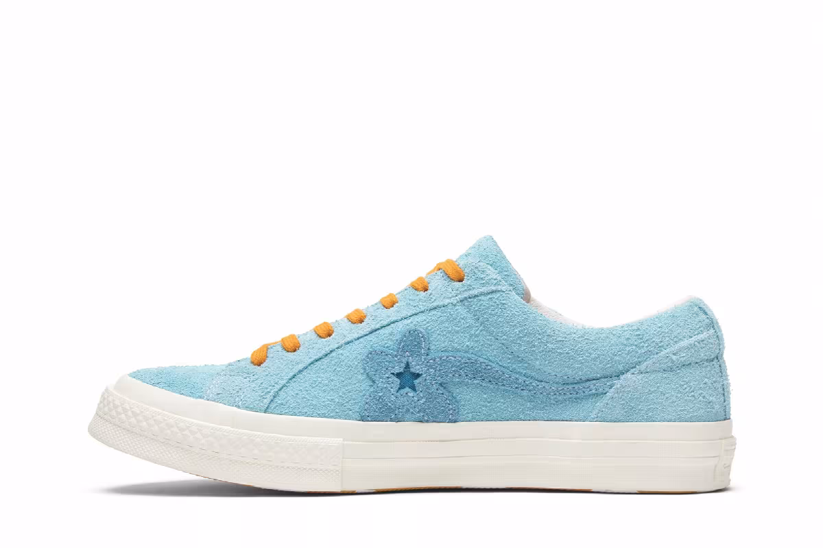 Golf Le Fleur x Converse One Star Ox Bachelor Blue, view 4