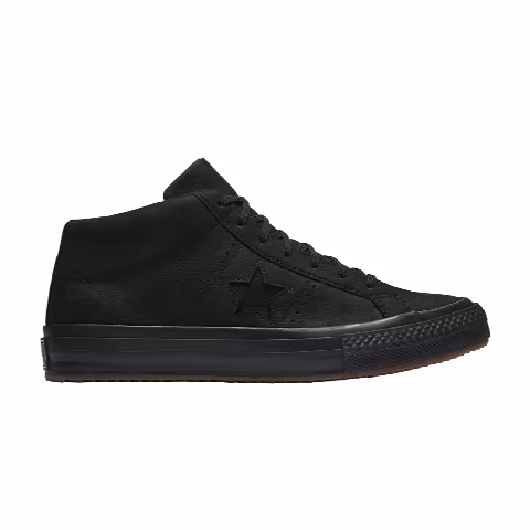 Converse One Star Counter Climate Mid 'Triple Black'