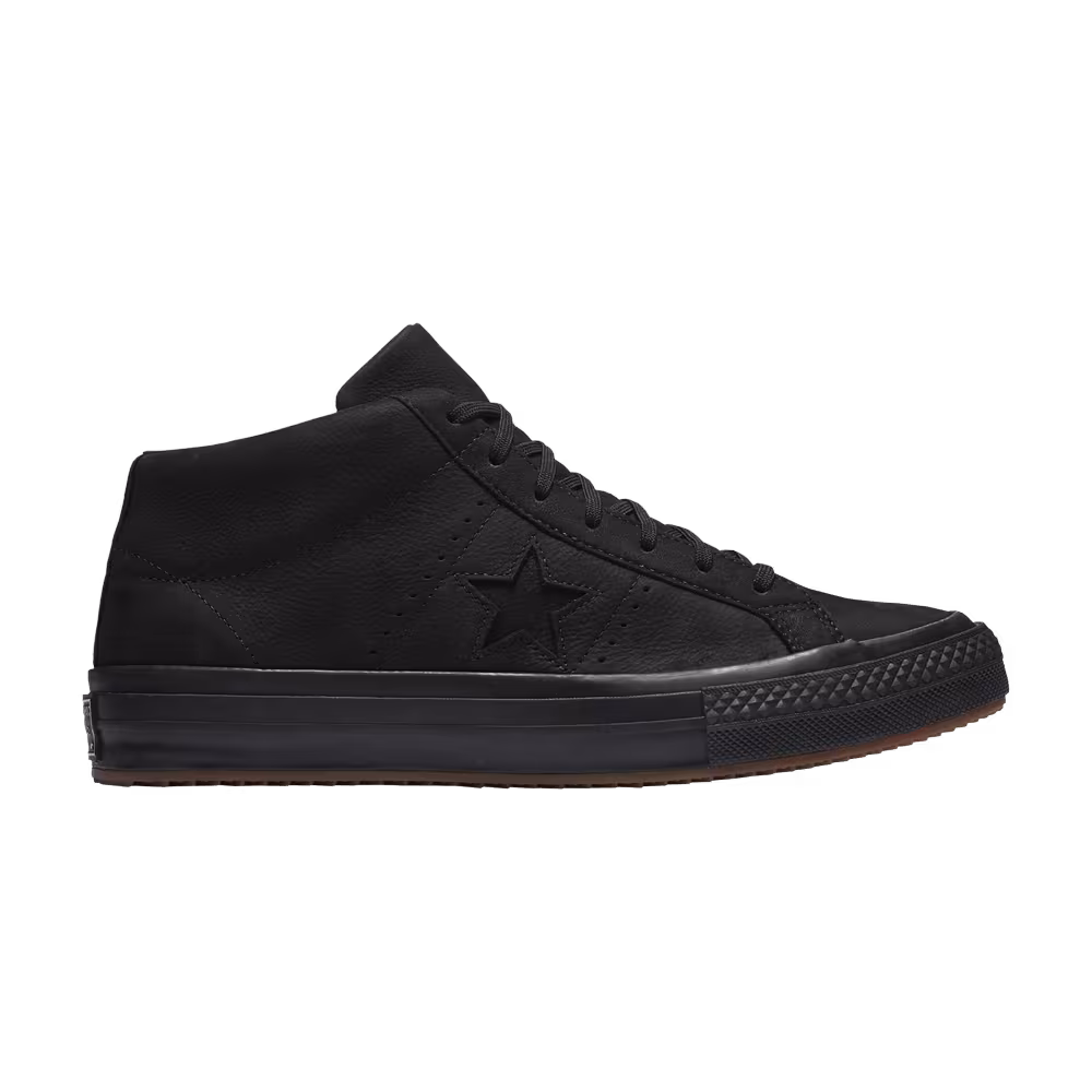 Converse One Star Counter Climate Mid Triple Black