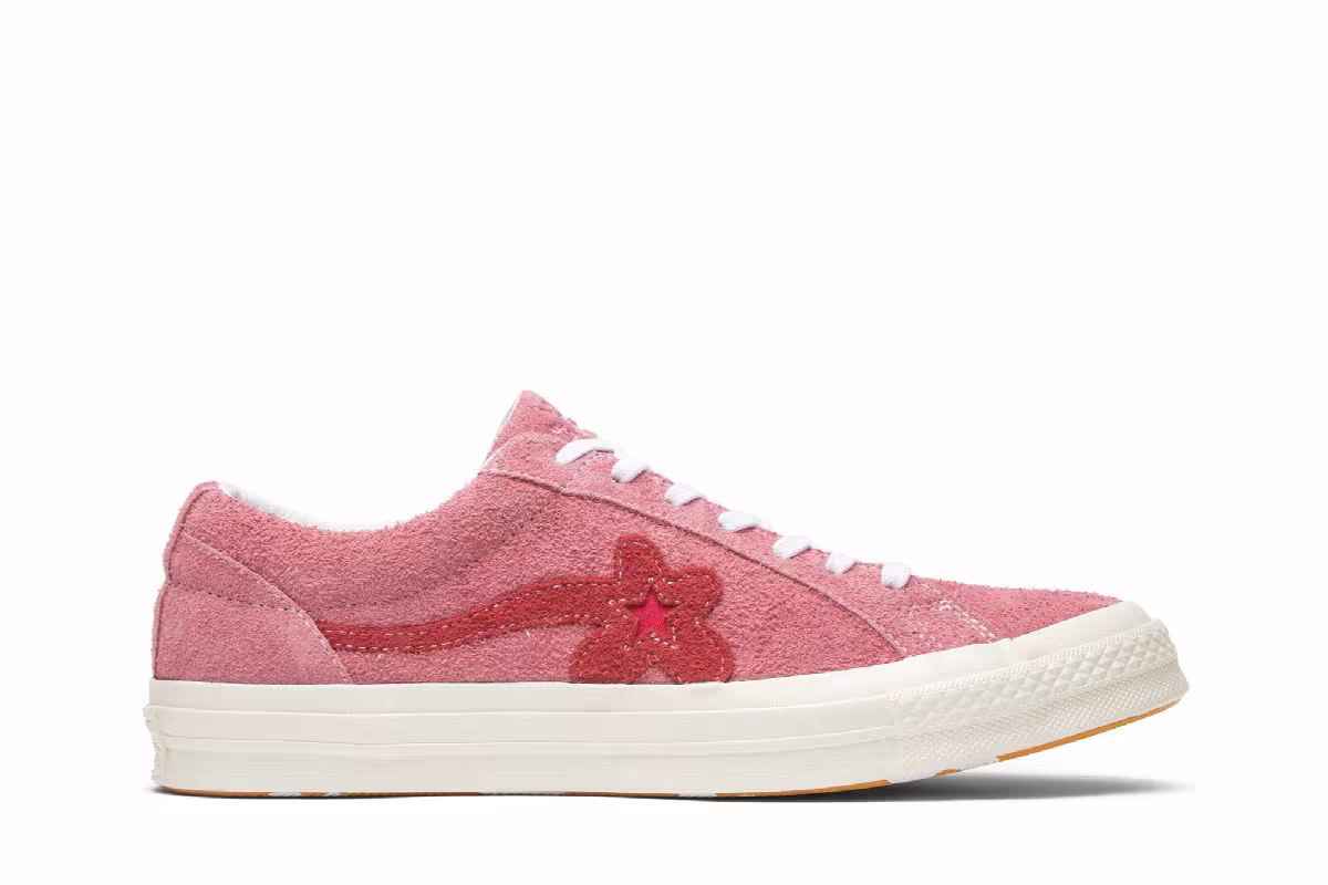 Golf Le Fleur x Converse One Star Ox Geranium Pink, view 2