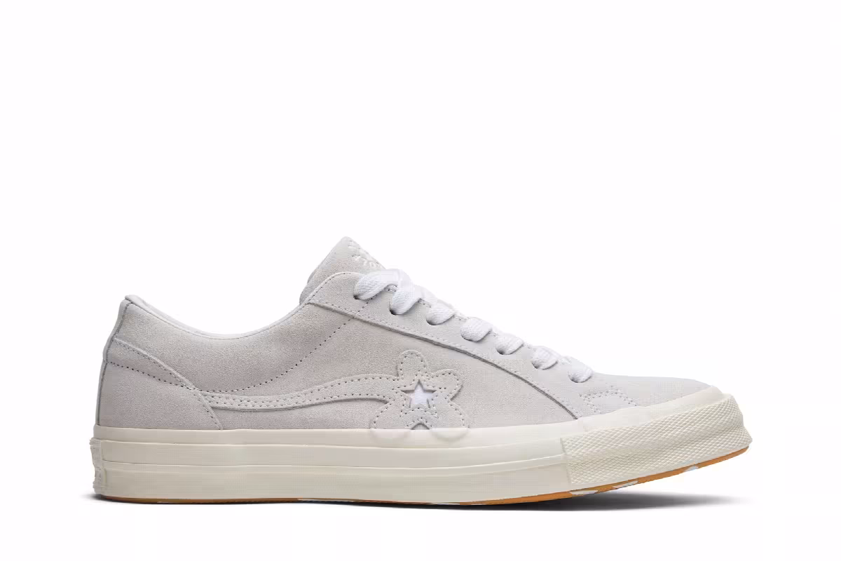 Golf Le Fleur x Converse One Star Ox Mono White, view 2