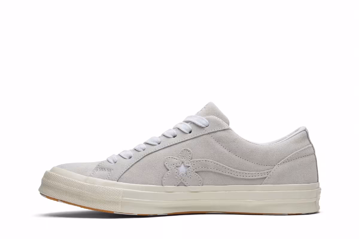 Golf Le Fleur x Converse One Star Ox Mono White, view 4