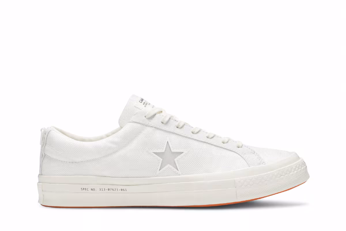 Carhartt WIP x Converse One Star White, view 2