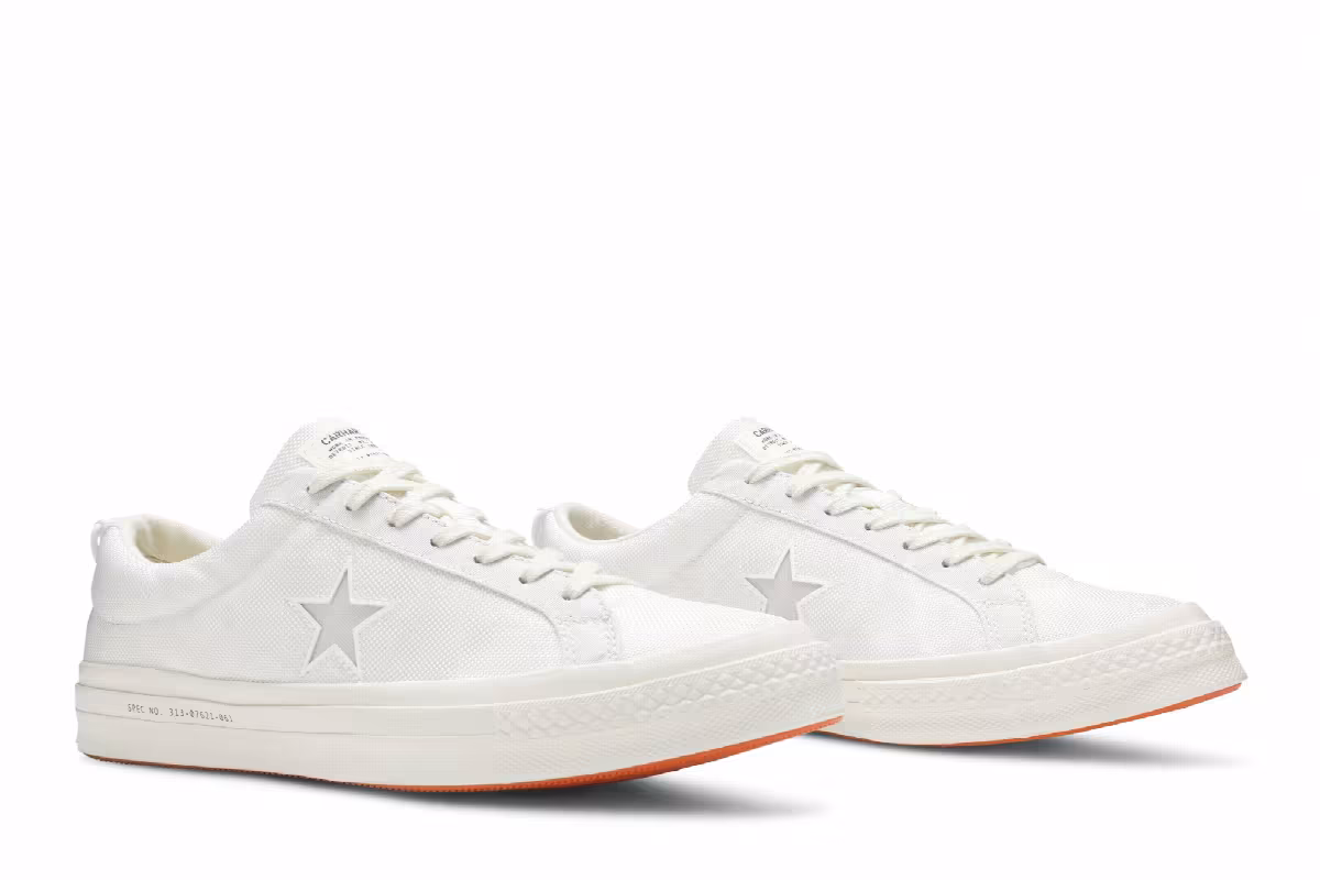 Carhartt WIP x Converse One Star White, view 9