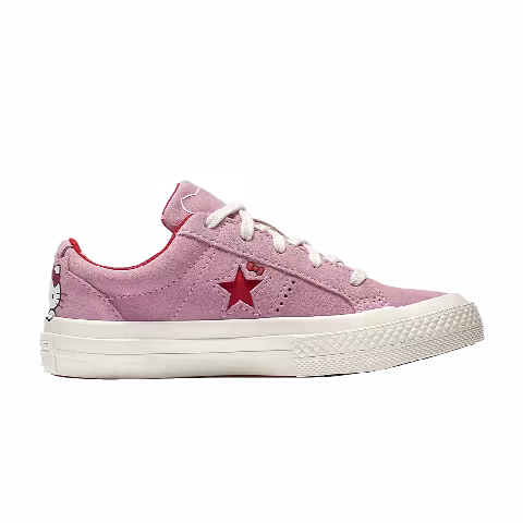Hello Kitty x Converse One Star Suede Low Top GS 'Prism Pink'