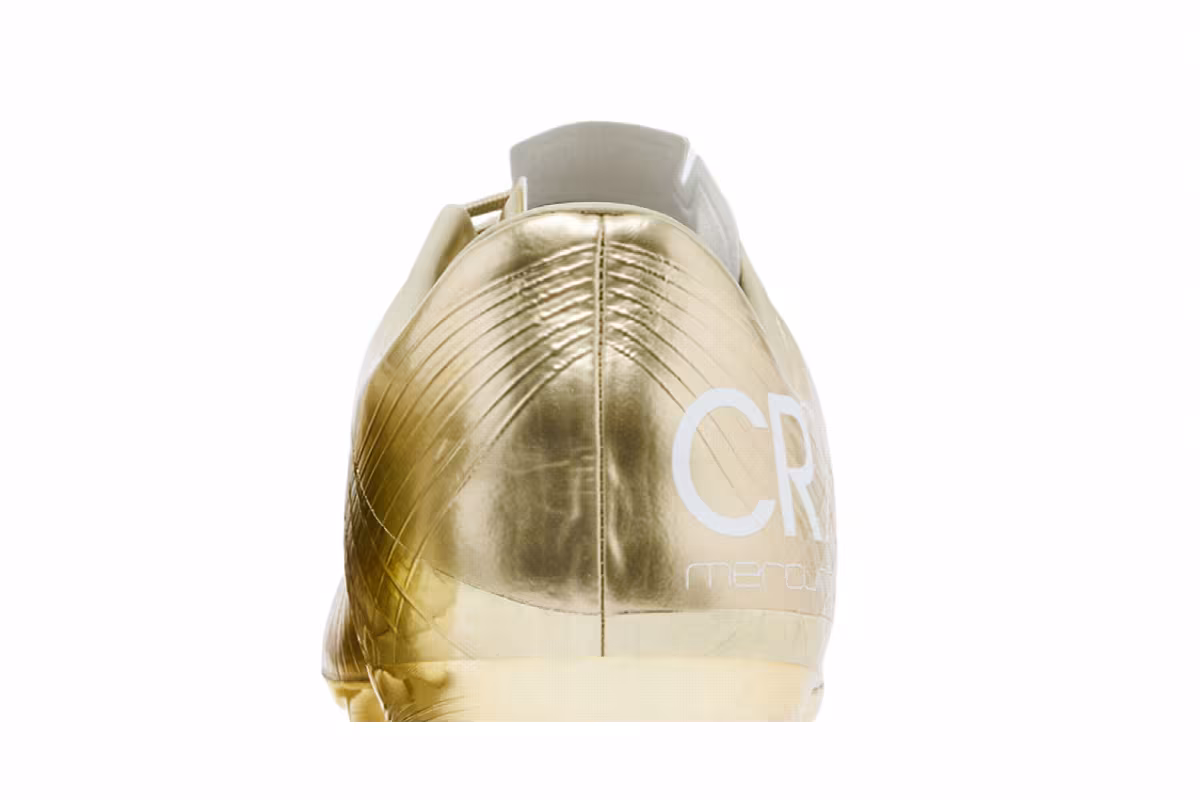 Cristiano Ronaldo x Nike Mercurial Superfly 1 RGN Metallic Gold Star, view 8