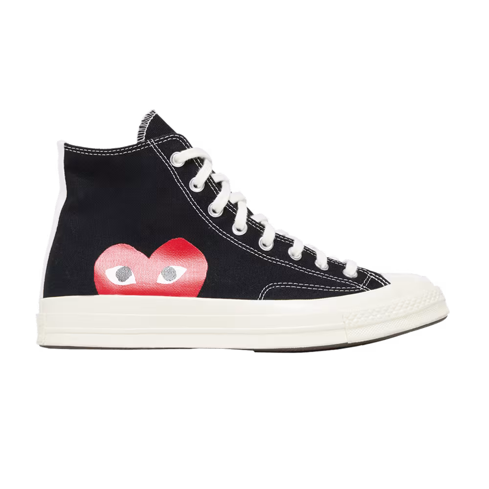 Comme des Garçons Play x Converse Chuck 70 High Black
