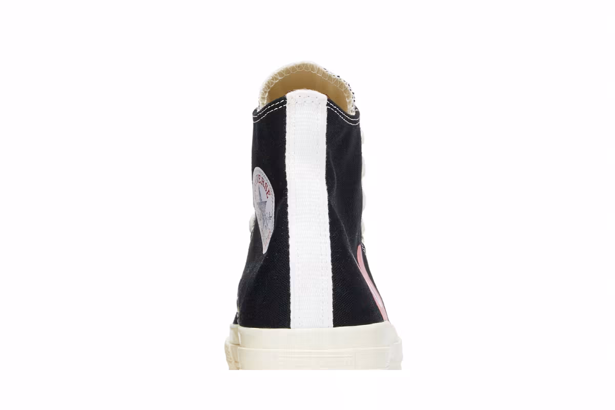 Comme des Garçons Play x Converse Chuck 70 High Black, view 8