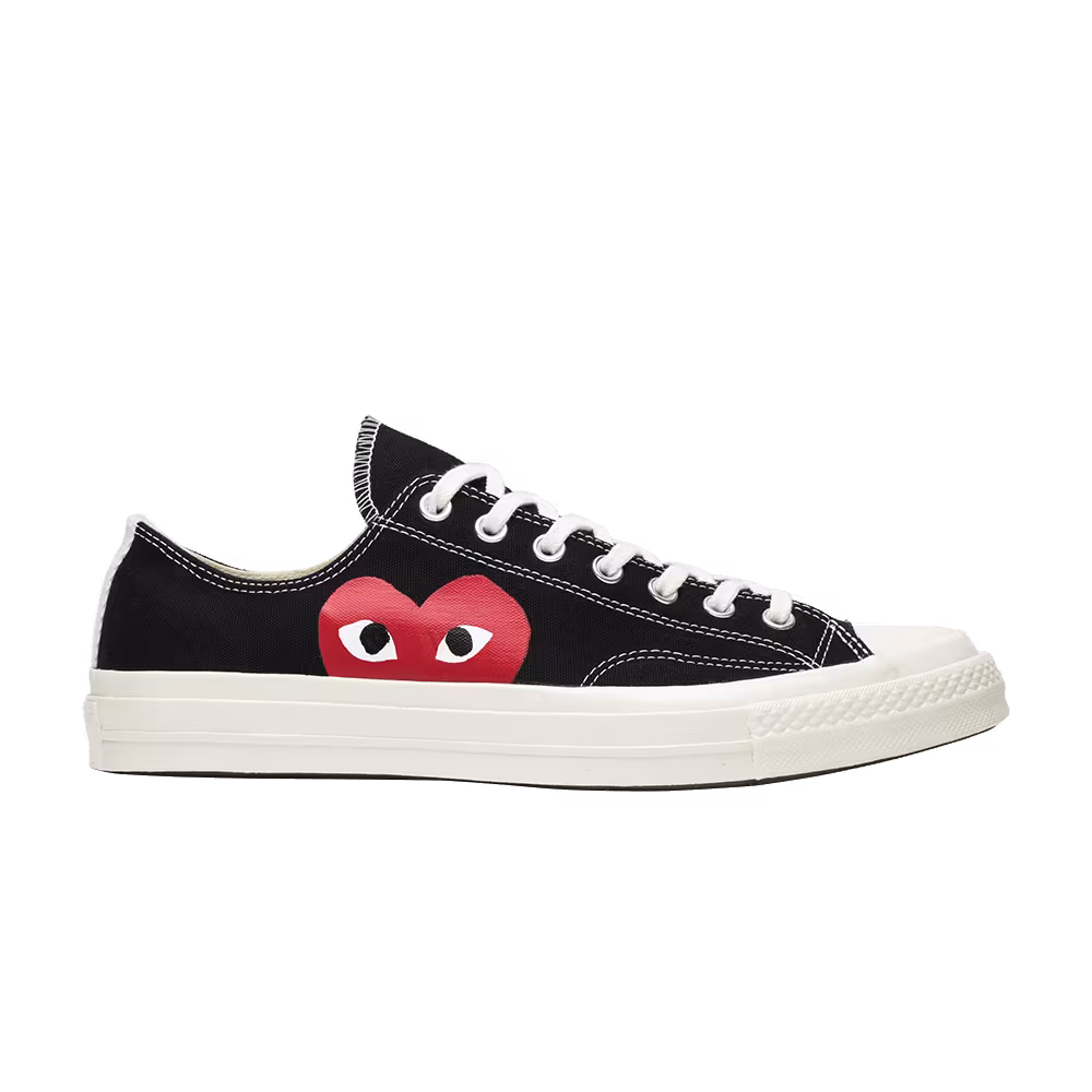 Comme des Garçons Play x Converse Chuck 70 Low Black