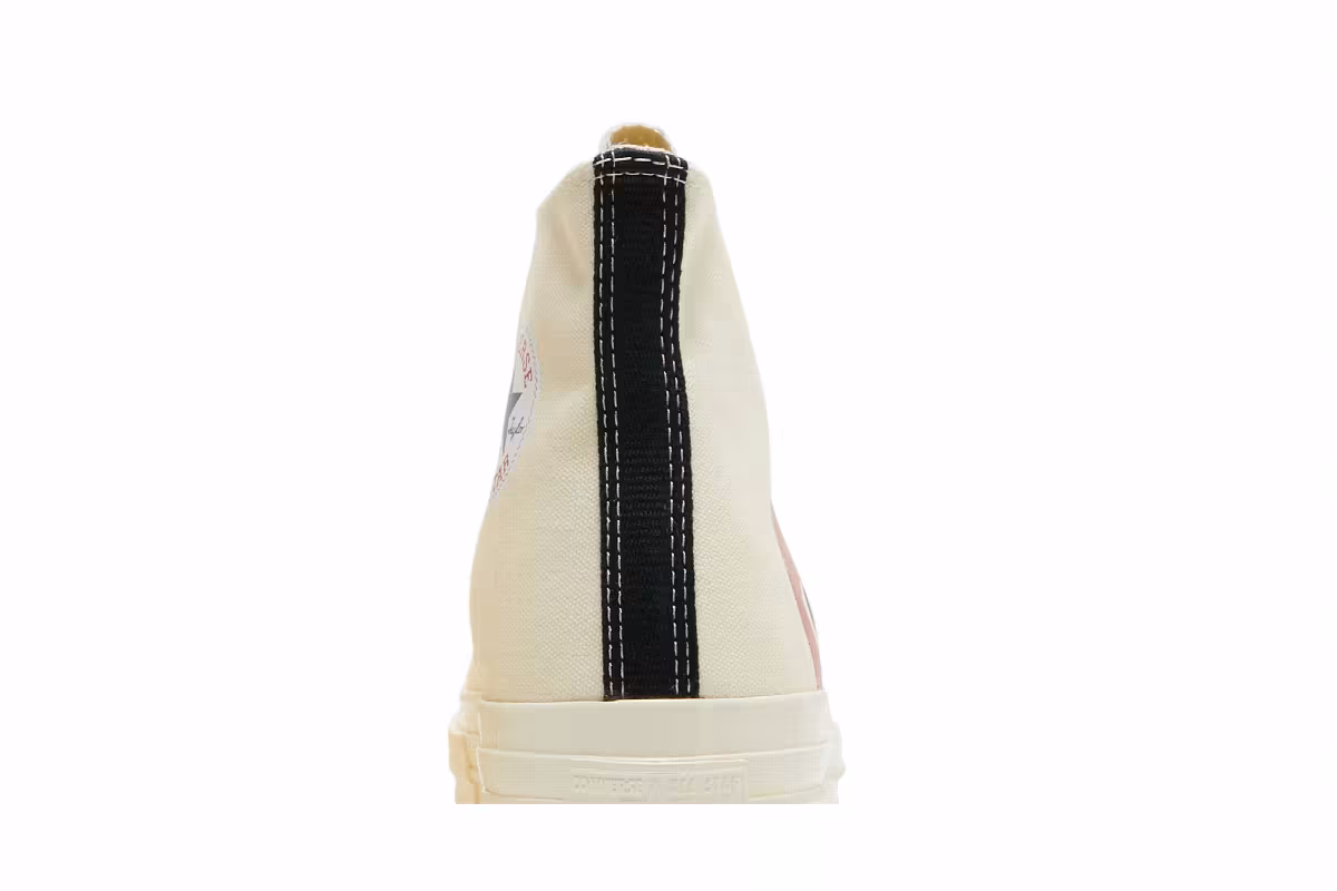 Comme des Garçons Play x Converse Chuck 70 High Milk, view 8