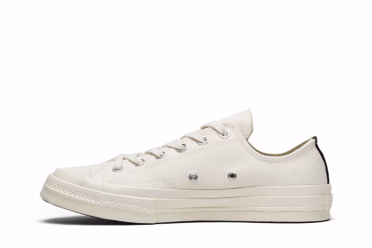 Comme des Garçons Play x Converse Chuck 70 Low Milk, view 4