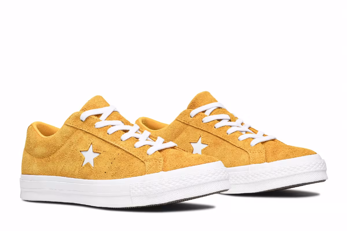 Golf Le Fleur x Converse One Star Ox Sulphur, view 9