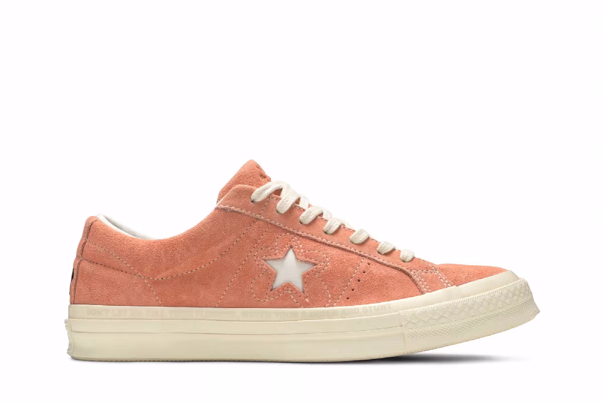 Golf Le Fleur x Converse One Star Ox Peach Pearl, view 2
