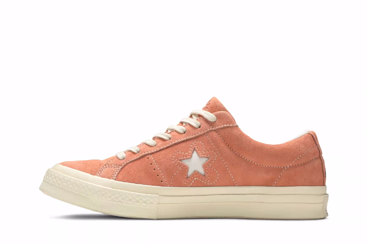 Golf Le Fleur x Converse One Star Ox Peach Pearl, view 4