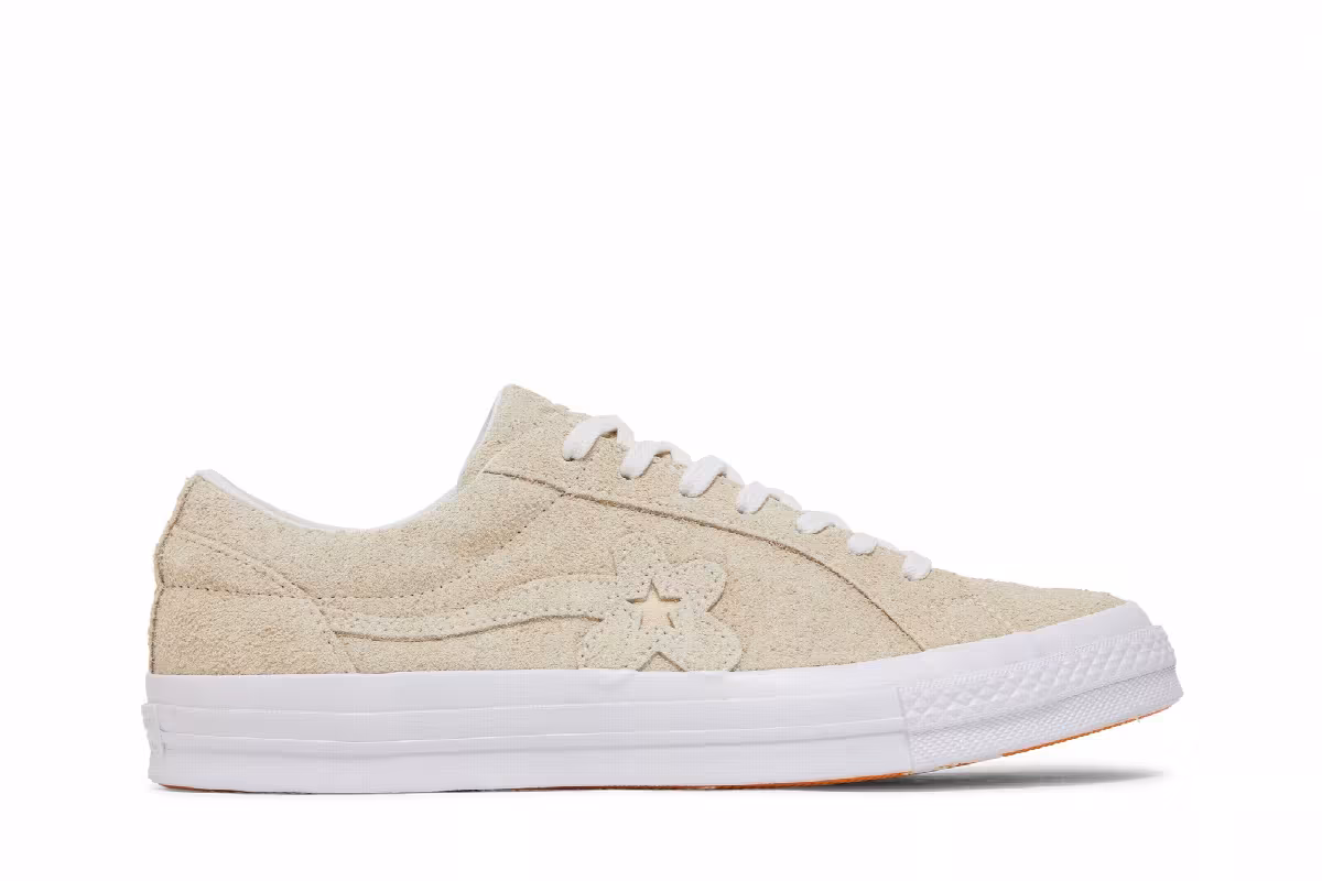 Golf Le Fleur x Converse One Star Ox Vanilla, view 2