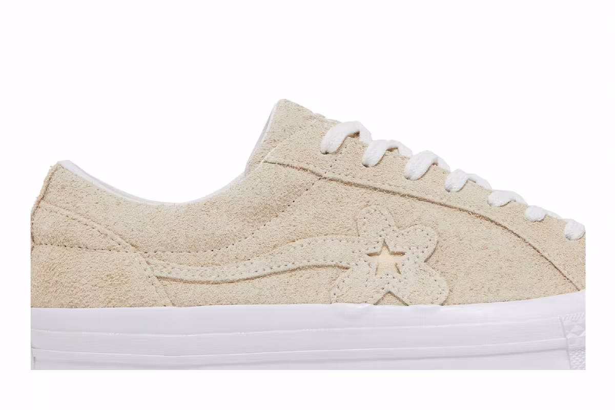 Golf Le Fleur x Converse One Star Ox Vanilla, view 3