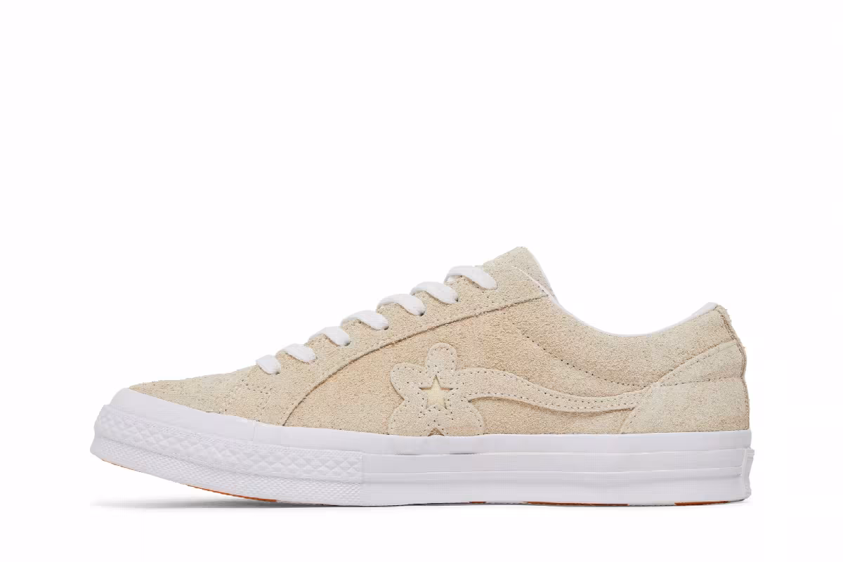 Golf Le Fleur x Converse One Star Ox Vanilla, view 4