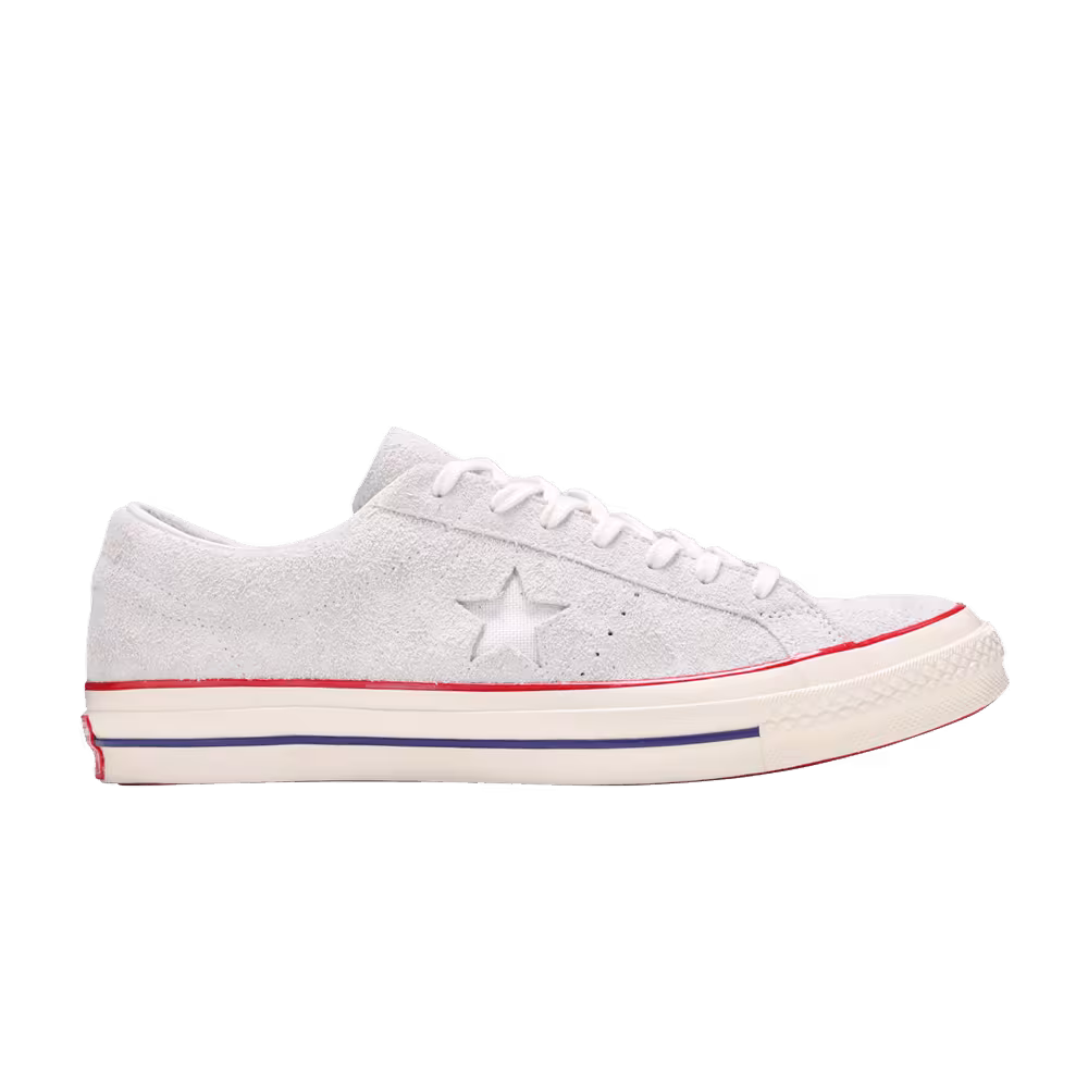 Undefeated x Converse One Star Suede Low White