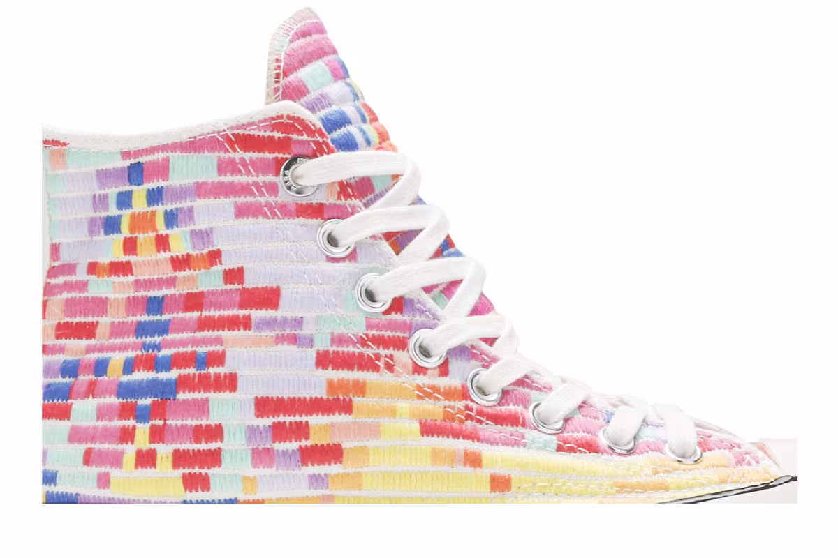 Mara Hoffman x Converse Women's Chuck 70 Radial Hi Multicolor, view 3