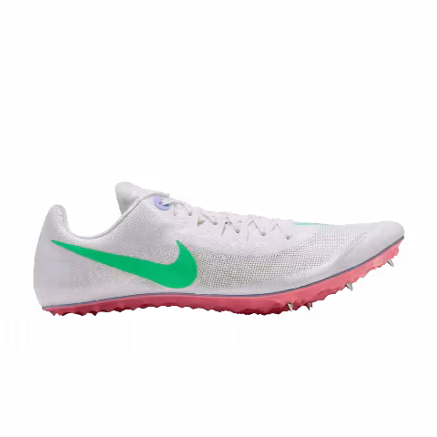 Nike Zoom Ja Fly 4 Track & Field Sprinting Spikes 'Summit White Aluminum Atomic Pink Electro Green'
