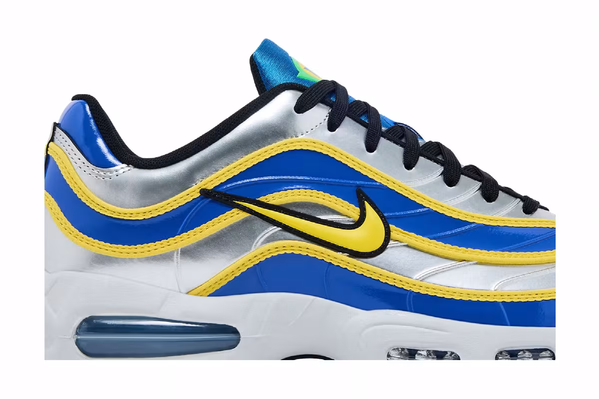 Nike Air Max Joga Bonito R9 Metallic Silver Varsity Maize, view 3