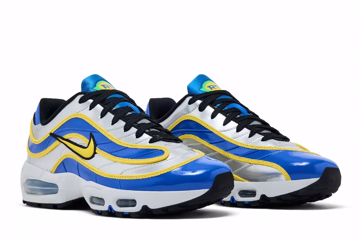 Nike Air Max Joga Bonito R9 Metallic Silver Varsity Maize, view 9