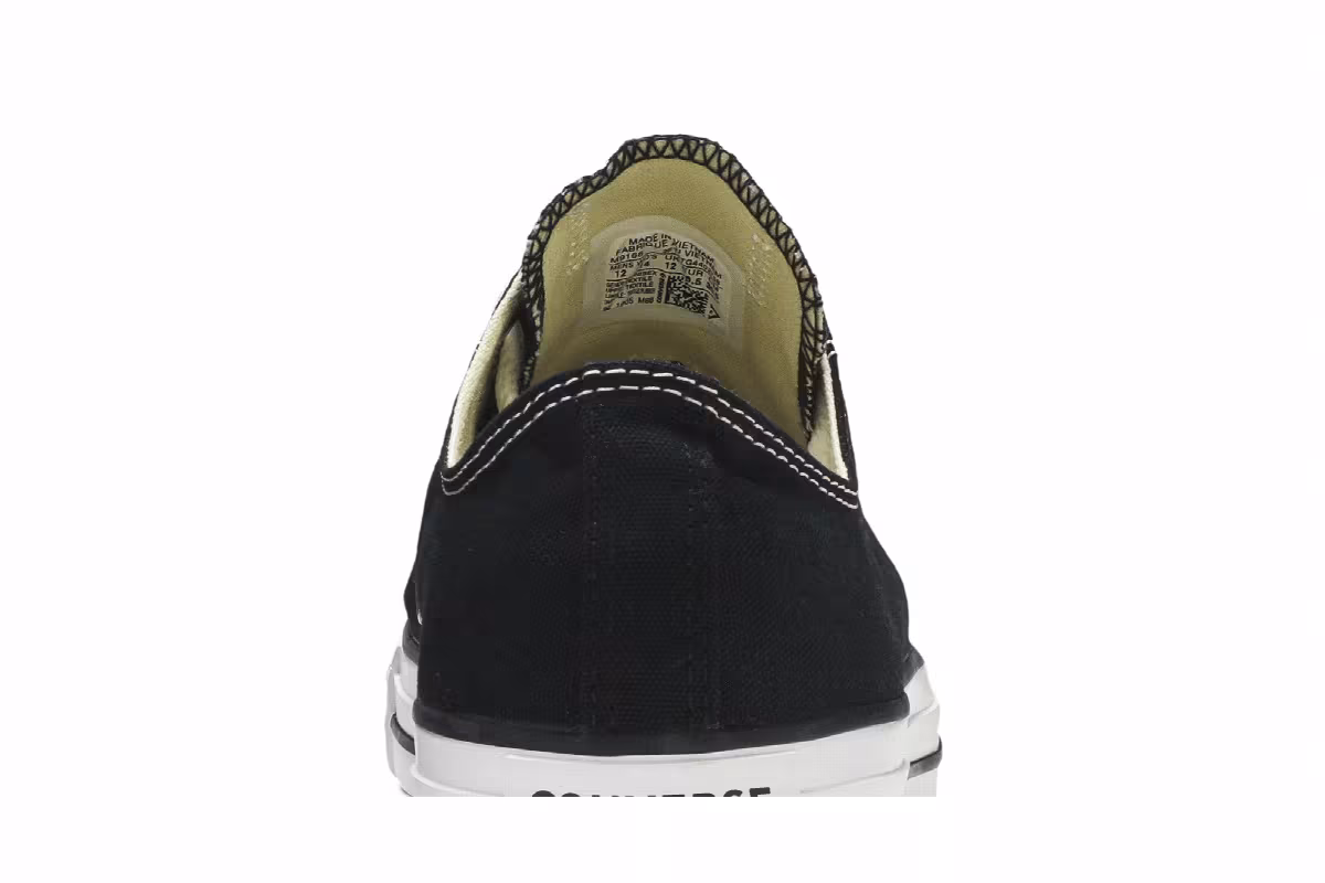 Converse Chuck Taylor All Star Low Black, view 8