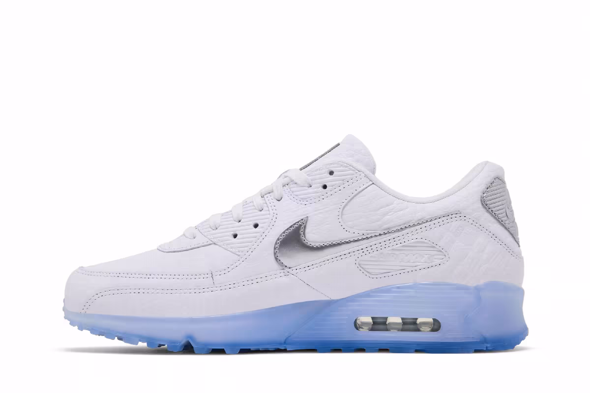 Nike Air Max Terrascape 90 White Blue Tint Pure Platinum, view 4