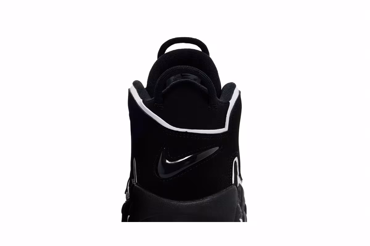 Nike Air More Uptempo Black White 2026, view 8