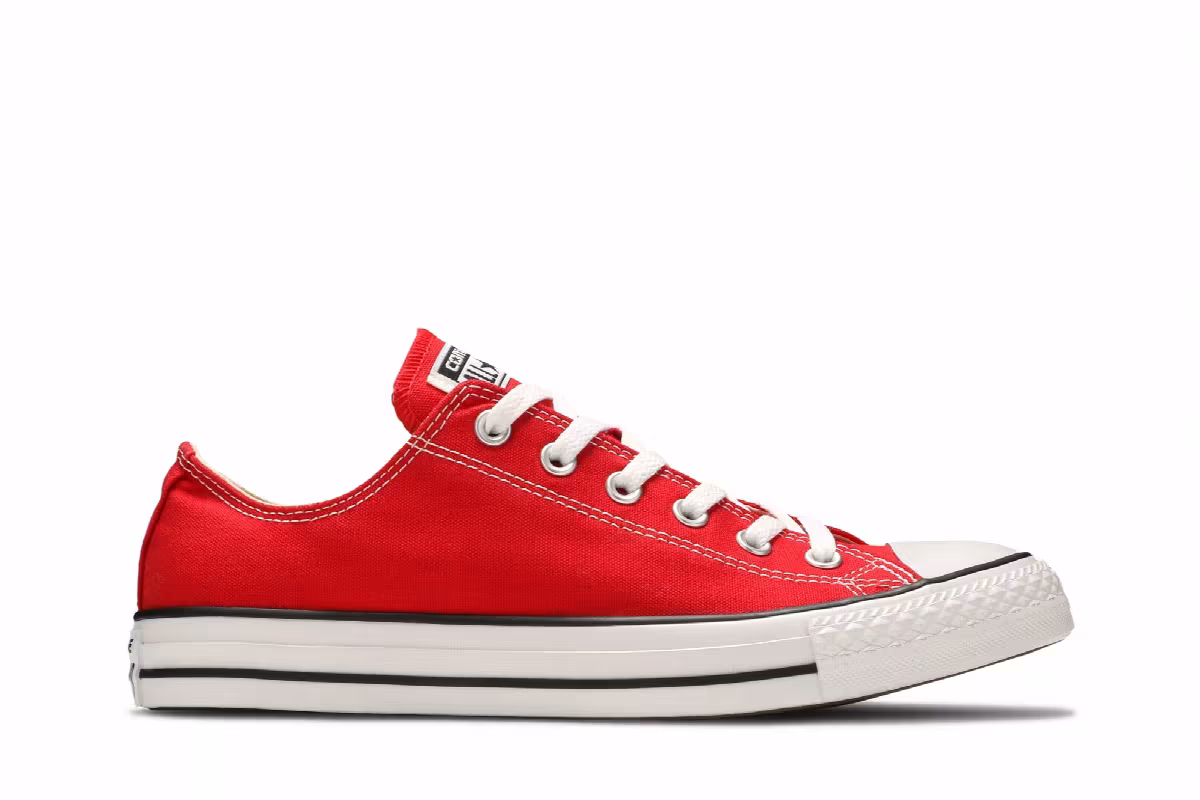 Converse Chuck Taylor All Star Low Red, view 2