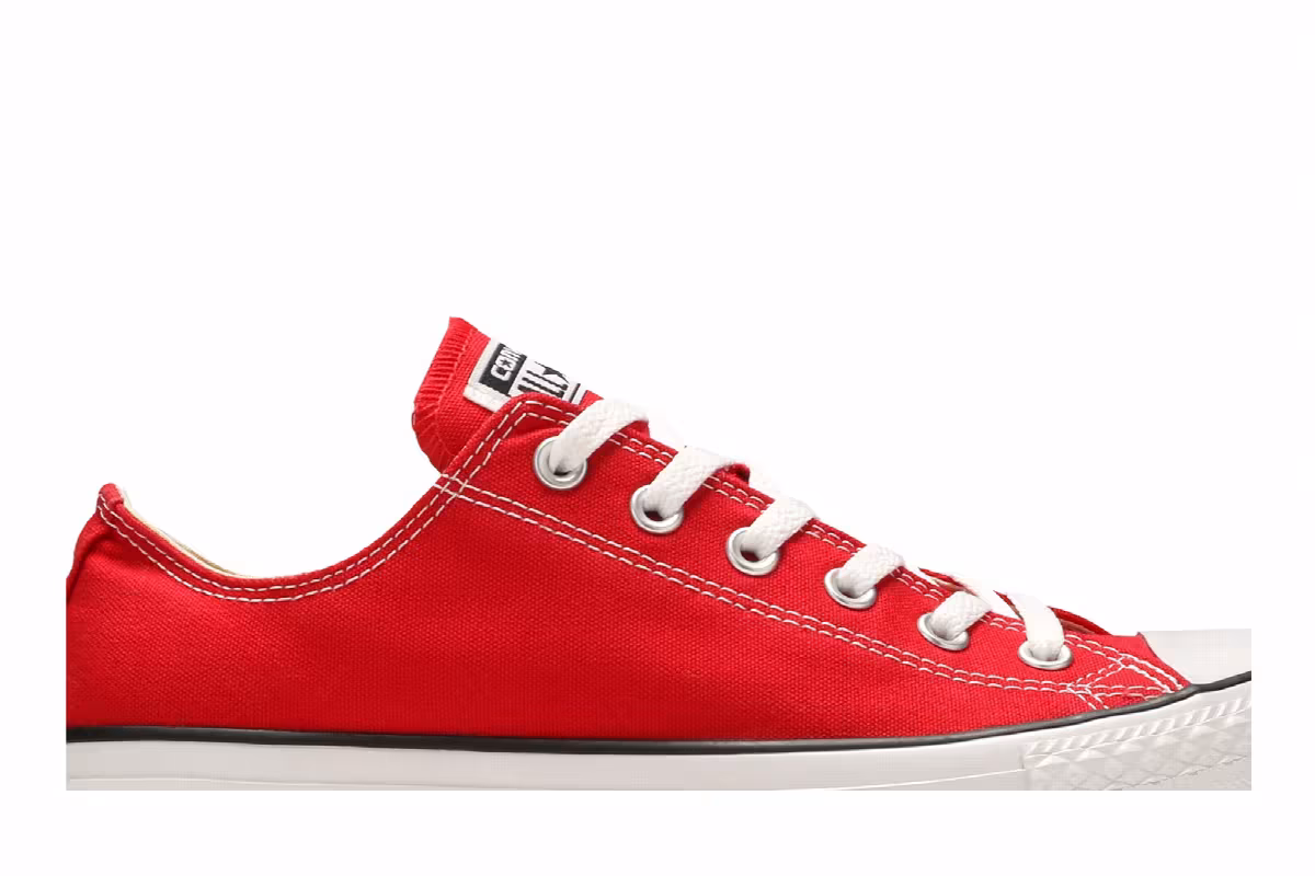 Converse Chuck Taylor All Star Low Red, view 3