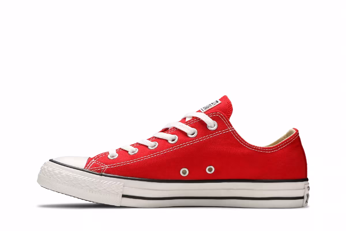 Converse Chuck Taylor All Star Low Red, view 4
