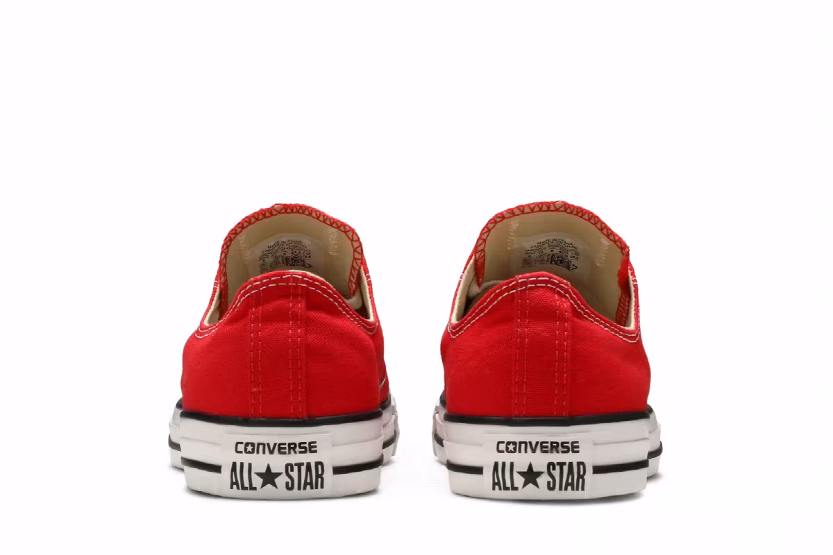 Converse Chuck Taylor All Star Low Red, view 7