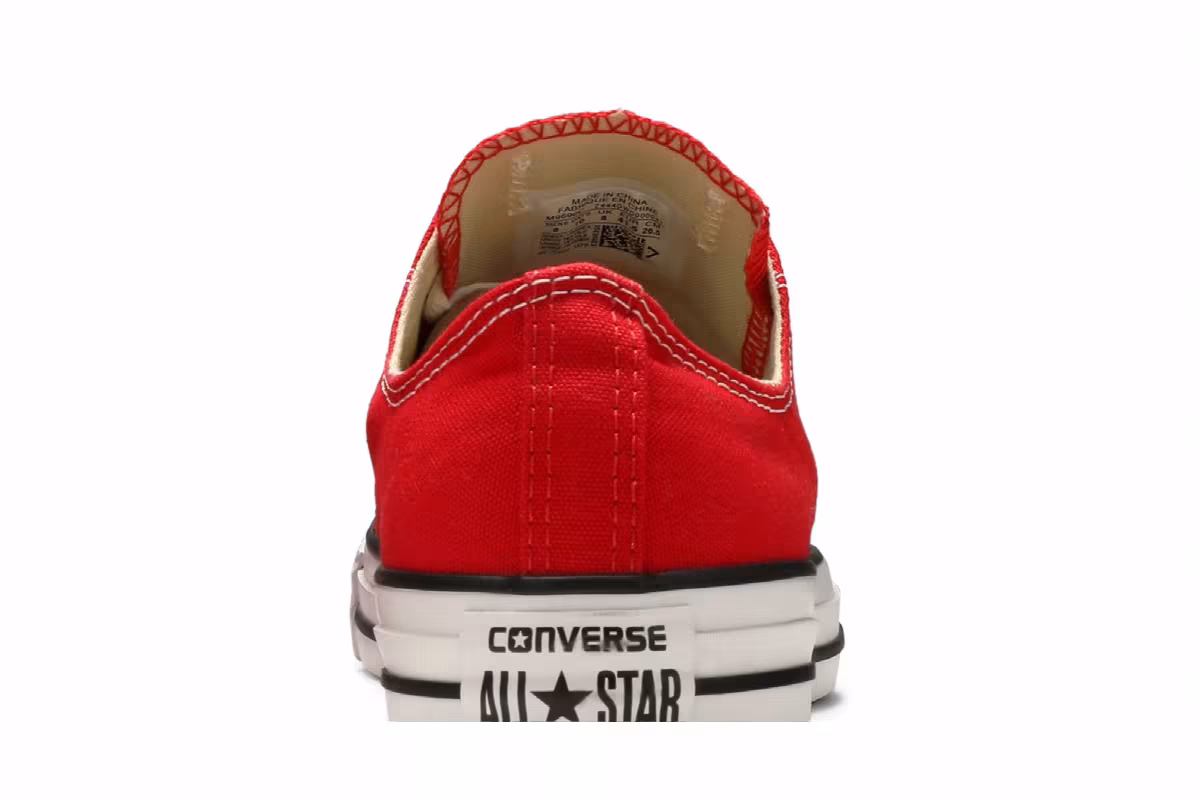 Converse Chuck Taylor All Star Low Red, view 8