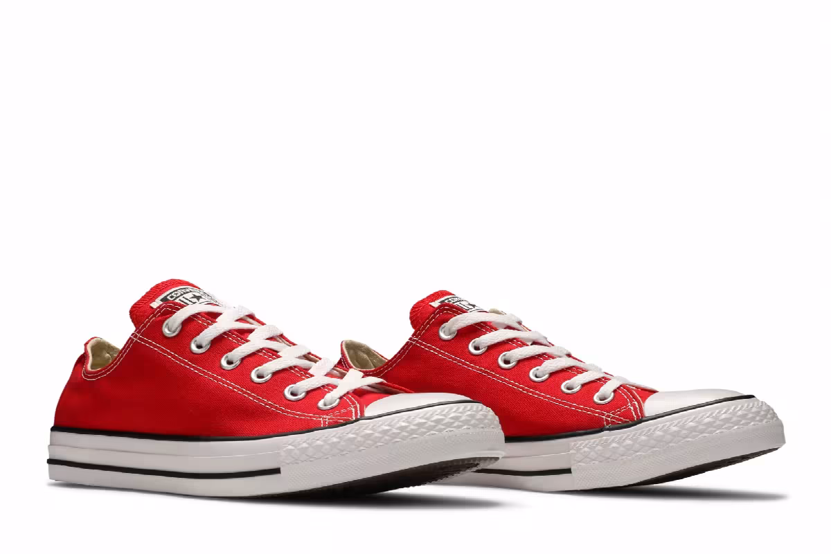 Converse Chuck Taylor All Star Low Red, view 9