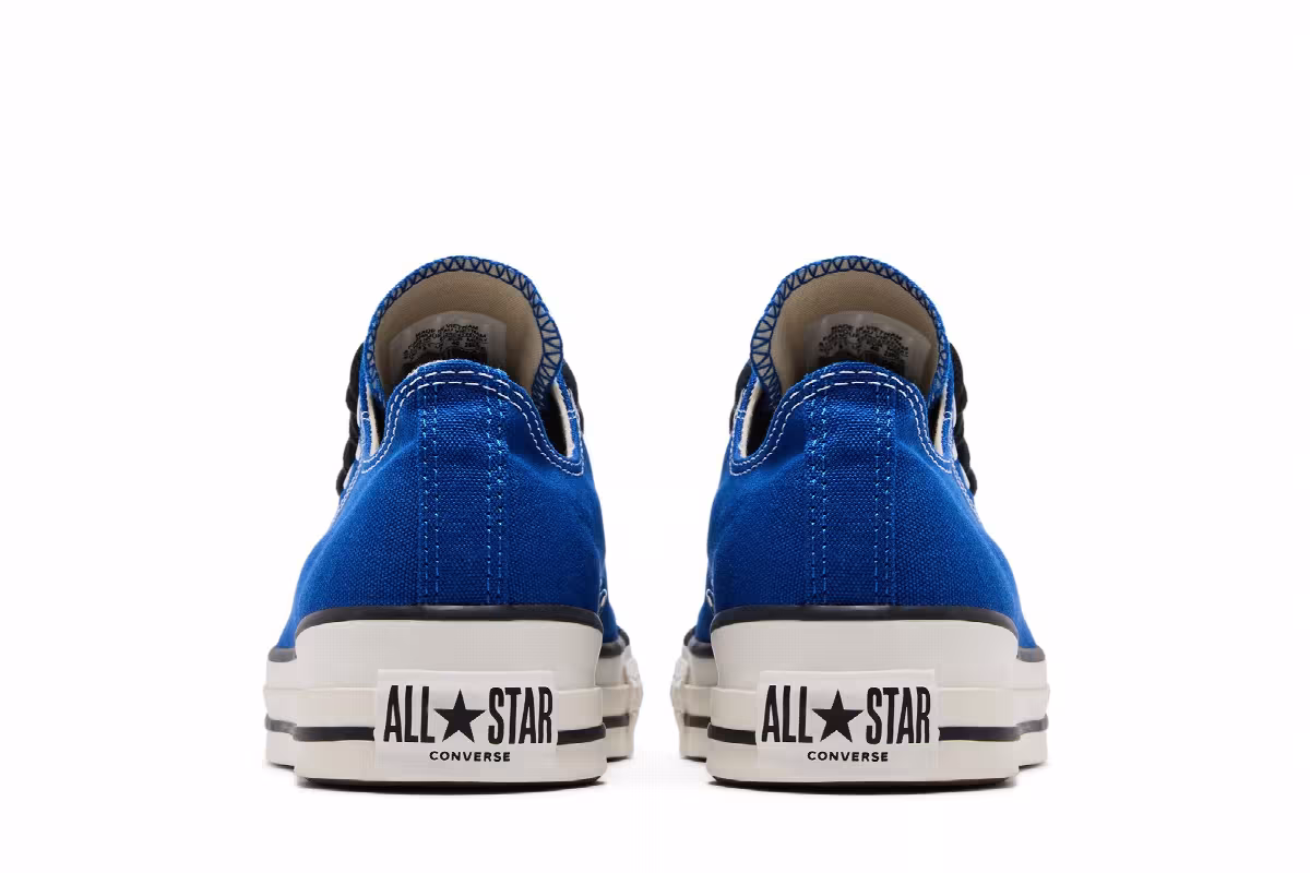 Converse Chuck Taylor All Star Throwback Low Blue Vintage White, view 7