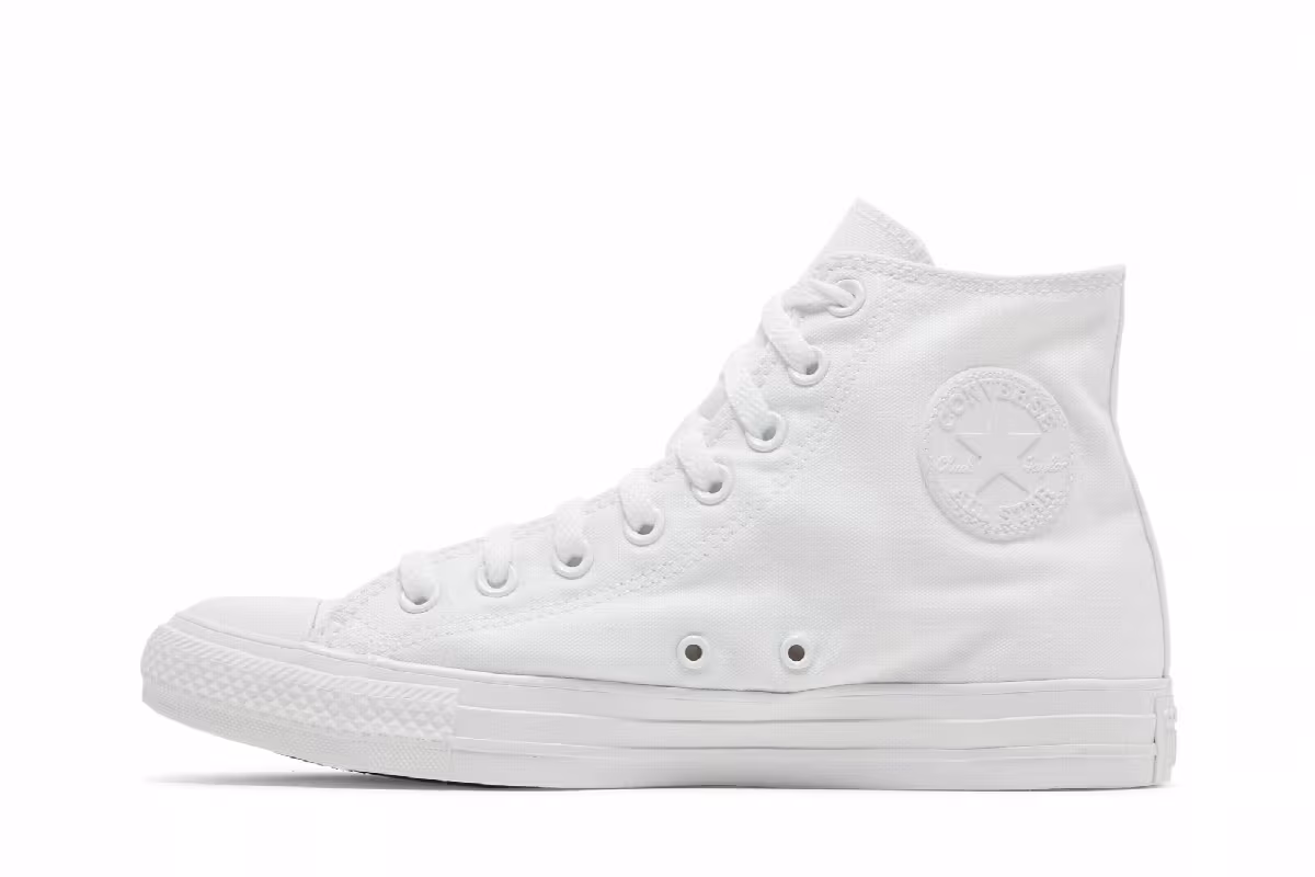 Converse Chuck Taylor All Star High White Monochrome, view 4
